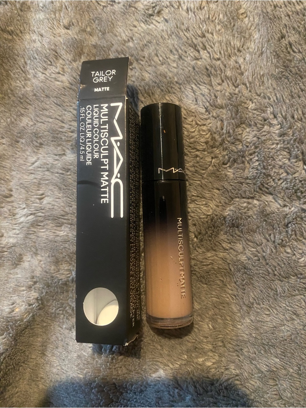 MAC Cosmetics Multisculpt Matte Liquid Colour — Tailor Grey Neutral Beige